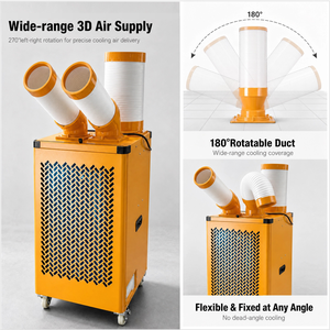 Low Noise 16000BTU All in One Portable Mobile Air Conditioner